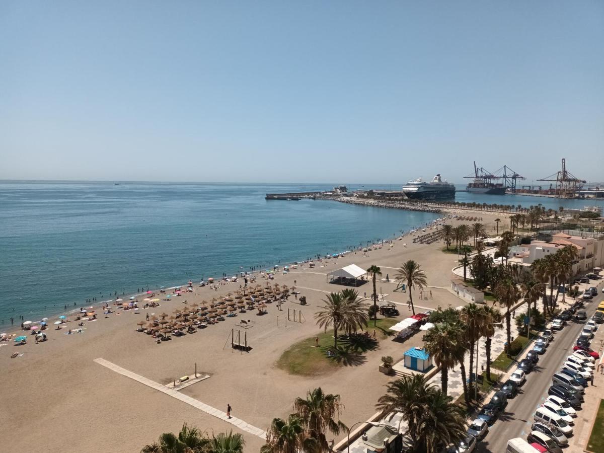 New Maritimo Lägenhet Málaga Exteriör bild